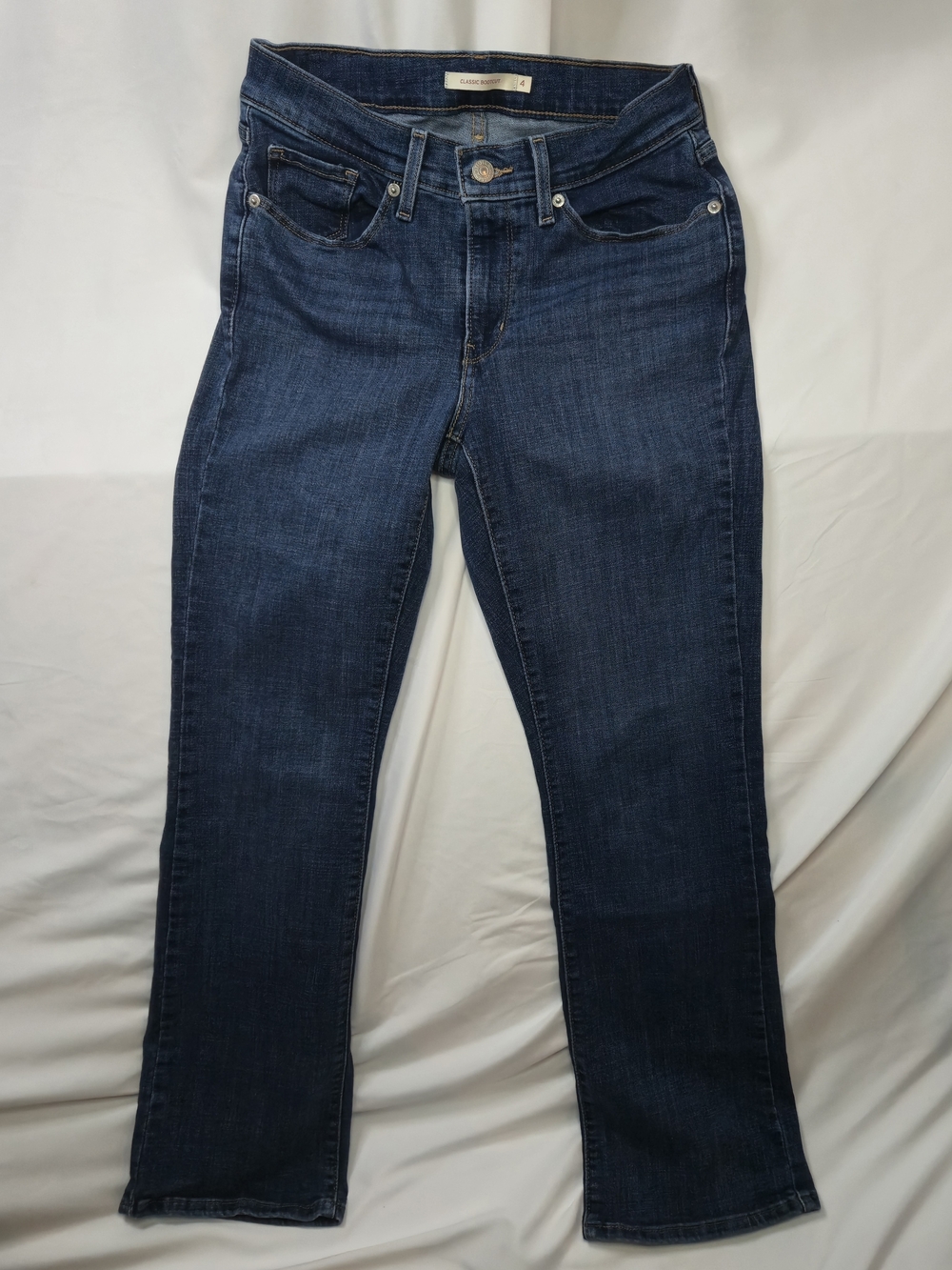 Levi's Women's Dark Wash Boot Cut Jeans